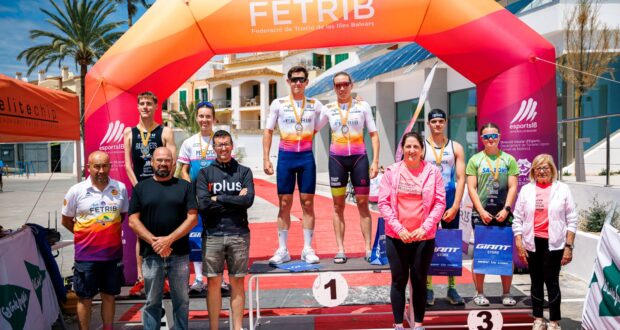 Tadeo Barruffato i Xisca Tous guanyadors del Campionat Balear Triatló Sprint 2026